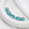 Nueva Piedra Ojo de Gato Cadena de Diamante Cuentas Planas Bola de Diamante Cuentas Usables con Agujero Recto DIY Llavero Cadena de Bolsa Accesorios Mayoreo