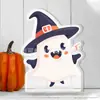 Em Estoque Fornecimento Direto Transfronteiriço Halloween Acrílico Transparente Comércio Exterior Popular Decoração de Casa Ornamentos Fábrica