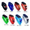 Reloj electrónico de muñeca medidor 3 luces rojas reloj electrónico de muñeca led niños hombres y mujeres deportes estudiante botón reloj de dibujos animados