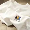 Camiseta de manga corta de verano para hombre, fina, con cuello redondo, informal, combinable, transpirable, holgada, deportiva y de fitness.