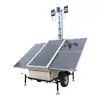 Fabricante Caminhão de Iluminação Móvel Solar 7,9m Controle Remoto Móvel Levantamento Manual Caminhão de Iluminação Móvel