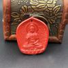 Colgante de cinabrio Guanyin Buddha de alto contenido, colgante de arena imperial Taobao tiembla, suministro en vivo, collar al por mayor para hombres y mujeres