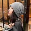 2026 Nuevo Sombrero Holgado con Cordón y Volantes Destaca Tejidos Otoño Invierno Sombrero Cálido para Protección de Orejas Gorro para el Frío para Mujer Cubre Cabeza