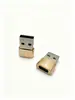 Adaptador OTG Macho USB 2.0 a Hembra Tipo-C Convertidor de Carga para Coche, Computadora, Escucha de Música, Adecuado para Apple 1