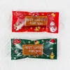 Saco de Embalagem de Natal Máquina de Biscoitos Saco de Selagem Assar Bolo Floco de Neve Saco de Embalagem de Confeitaria Saco de Embalagem de Nougat e Doces