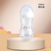 Mamadeira Anti-Gases para Recém-Nascidos Exportação Boca Larga Crianças Material PP Água para Beber Alimentação Anti-Queda Frasco Anti-Gases