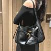 Bolso de axila para mujer 2025 Primavera Nuevo Rodeo Diseño Nicho Sentido Cuero Genuino Gran Capacidad Bolso Tote de Hombro Bolso Grande