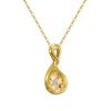 Colección de Cadena para Clavícula de Moda Estilo Bohemio Piedra Natural de Color Diseño Original Collar de Perlas Plata 925 Venta Directa