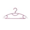 Percha ancha sin costuras, engrosada para el hogar, antideslizante, tendedero, percha de plástico para adultos, percha para ropa de estudiante de dormitorio