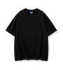 Algodão lavado pescoço de tripulação manga curta penteado algodão T-shirt com roupas infantis roupas de classe camisa de publicidade pais-criança roupas de grupo de trabalho impressão t
