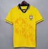 Camiseta Retro de Brasil Local y Visitante Five-Star 980204 Edición Fanática de la Selección Nacional Edición Especial Versión Tailandesa