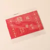 Bolsa de la Suerte Accesorios Dios de la Riqueza Fruta del Dinero Bayas Rojas Hojas de Ginkgo Eucalipto Arreglo Floral DIY Adornos de Año Nuevo Decoraciones
