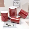 Fita de Veludo Brilhante Dupla Face com Glitter para Acessórios de Roupas Artesanais DIY, Acessórios de Cabelo, Laços e Fita de Veludo com Padrão de Estrelas