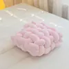 Almofada tecida com nó estilo Ins, almofada de sofá, almofada para tatame, almofada para janela de sacada, almofada para cadeira de escritório para longos períodos sentado, almofada decorativa