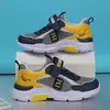 Zapatos Deportivos Casuales de Primavera y Otoño para Niños Transfronterizos, Zapatos para Correr Ligeros y Transpirables con Suela de Eva para Niños y Niñas