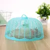 Cubierta de mesa para alimentos, cubierta de alimentos portátil, cubierta redonda pequeña de plástico para alimentos para uso doméstico, venta directa del fabricante, gran cantidad, precio favorable