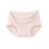 Calcinha feminina plus size 10A de modal, cintura média, algodão puro antibacteriano, reforço estendido, estilo triângulo, sem costura 10A antibacteriana