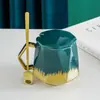 Taza de Cerámica Personalizada Estilo Nórdico para Oficina Café Agua Taza para Pareja Leche Taza de Regalo OEM