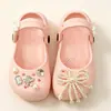 Zuecos estilo ballet para niñas, sandalias cerradas de verano para niños, antideslizantes, suela suave, estilo padre-hijo para exteriores para niñas