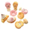 Juguete de Comida Simulada Forma Divertida Pan Joyería de Resina DIY Pegamento de Crema Escritorio Coche Casa de Muñecas Accesorios Adornos Pequeños