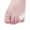 Separador de dedos superpuestos para dedo pequeño del pie, órtesis para hallux valgus infantil, separador de dedos de un solo orificio para adultos, fabricantes de silicona