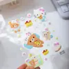Accesorios para Teléfono Estilo Ins de Celebridad de Internet Creativo del Cielo en Stock Pegatinas de Teléfono Lindas de Dibujos Animados Gato Kitty Pegatinas de Gelatina 3D