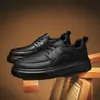 Zapatos de Cuero Estilo Británico Vintage Primavera 2026, Zapatos Casuales, Talla Grande, Zapatos de Cuero Casual de Negocios para Hombres Jóvenes y de Mediana Edad, Zapatos de Hombre Talla Grande