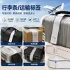 Fabricante Personalizado Aeroporto Aviação Bagagem Faixa Etiqueta Autoadesiva Impressão Térmica de Bilhetes Cartão de Embarque Dobrável