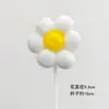 Decoração de Bolo de Assar Lua Dupla Estrelas Nuvens Flores Bandeira Moinho de Vento Tridimensional Cartão Aniversário de Bebê Fantasia