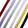Cinta Ultrasónica Perforada de Satén de Color para Ligas de Pelo, Textiles del Hogar, Juguetes, Cintas de Sujeción, Bordes de Pantalones y Bordes de Bolsas