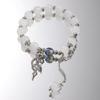 Pulsera de cuentas de mariposa con esmalte de colores creativo de alta gama con explosiones transfronterizas, pulsera de lujo ligera de nicho, regalo para novia femenina