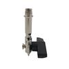 Soporte de brazo para teléfono móvil clip conector adaptador accesorios de soporte cabeza metálica 1/4 3/8 cabeza de bolígrafo de bola
