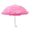 Sombrilla Lolita Estilo Princesa Lolita Parasol Retro Sombrilla de Encaje con Protección Solar Sombrilla de Cosplay para Mujer