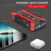 Fuente de Alimentación de Arranque de Emergencia para Coche, Power Bank para Coche, Power Bank Portátil Multifunción, Fuente de Alimentación de Carga Rápida Patentada