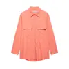 Z Estilo Europeu e Americano Transfronteiriço 2026 Nova Moda Elegante Camisa Feminina de Bolso em Tricoline 1327900 Shorts 1972388