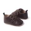 Novos sapatos de bebê estilo britânico com fivela de metal sapatos para bebês e crianças pequenas 0-1 ano bebê sola macia sapatos para crianças pequenas BC2290