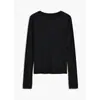 [Pedido Lp] Nuevo Suéter de Punto de Cuello Redondo de Manga Larga de Color Sólido para Mujer Petite Otoño/Invierno 2026, Top Casual Elegante