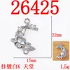 Colgante de Luna de Estilo Hada de Lujo de Moda con Diamantes, Accesorios para Joyería DIY de Pulsera y Collar Estilo Barroco