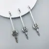 Set Mixto de 20 Colgantes de Espada, Pulseras Creativas Hechas a Mano para DIY, Collares, Llaveros, Pequeños Accesorios Colgantes