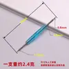 Ajustador de correa de reloj de desmontaje de pasador de oreja cruda de doble cabeza 1.5 horquilla de oreja cruda dial herramienta de reparación de reloj mini