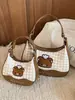 Bolso de cuadros de nicho exquisito y moderno para mujer, nuevo modelo 2026, minibolso cruzado versátil, bolso tipo dumpling, bolso de mano pequeño para salir