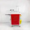 Carrito de Rescate Móvil de Lujo Carrito de Enfermería de Sala Carrito de Tratamiento de Abs de Quirófano Limpio Carrito de Infusión