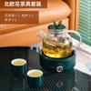 Fabricantes de origen juego de té de cerámica de lujo ligero juego de té para el hogar estufa cerámica eléctrica tetera de flores olla de salud al por mayor