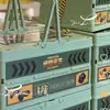 Cesta Plegable Regalo Décimo Cumpleaños Caja Vacía Empaque Guardería Infantil Caja de Regalo de Mano con Forma de Estrella