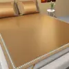 Modelo Nuevo Verano 2026 Esterilla Refrigerante, Esterilla de Seda de Hielo, Esterilla de Ratán de Hielo Grado A para Maternidad e Infancia, Doble Uso para Invierno y Verano, Esterilla Suave para Uso en Casa, Plegable