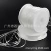Fio de cristal transparente talão fio elástico diy fio elástico fishwire branco frisado fio elástico de cristal