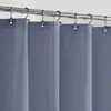 Fabricante de Cortinas de Ducha, Cortinas de Ducha Impermeables de Poliéster de Color Sólido Transfronterizas, Cortinas de Baño, Cortinas Colgantes Opacas, Cortinas Divisorias para Hotel