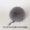 Fabricante Bola de Pelo de Coelho Rex Sintético Pingente 7cm Pingente para Mala Feminina Chaveiro Bola de Pelo Acessórios para Sapatos e Chapéus Roupas Atacado
