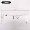 Venta Directa de Fábrica Mesa Plegable Comercial Mesa de Comedor Simple Mesa Plegable para Puestos Mesa de Puesto para Hogar al Aire Libre Camping