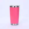 Copo de Carro com Revestimento Spray 20oz Transfronteiriço Copo Térmico de Aço Inoxidável 304 Copo de Água para Carro ao Ar Livre Copo de Viagem a Vácuo Portátil